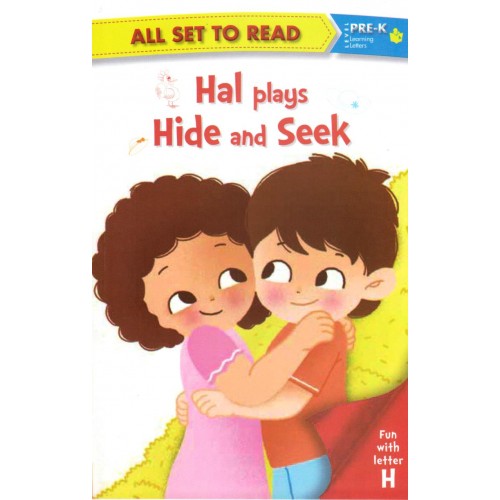 Om Books All set to Read fun with latter H Hal Plays Hide and Seek